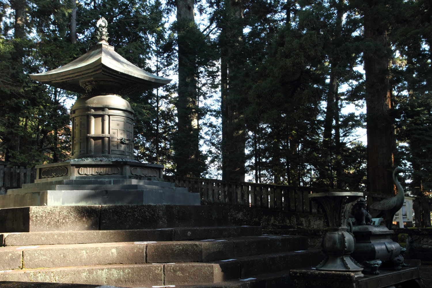 Tumba de Tokugawa Ieyasu en Toshogu, Nikko