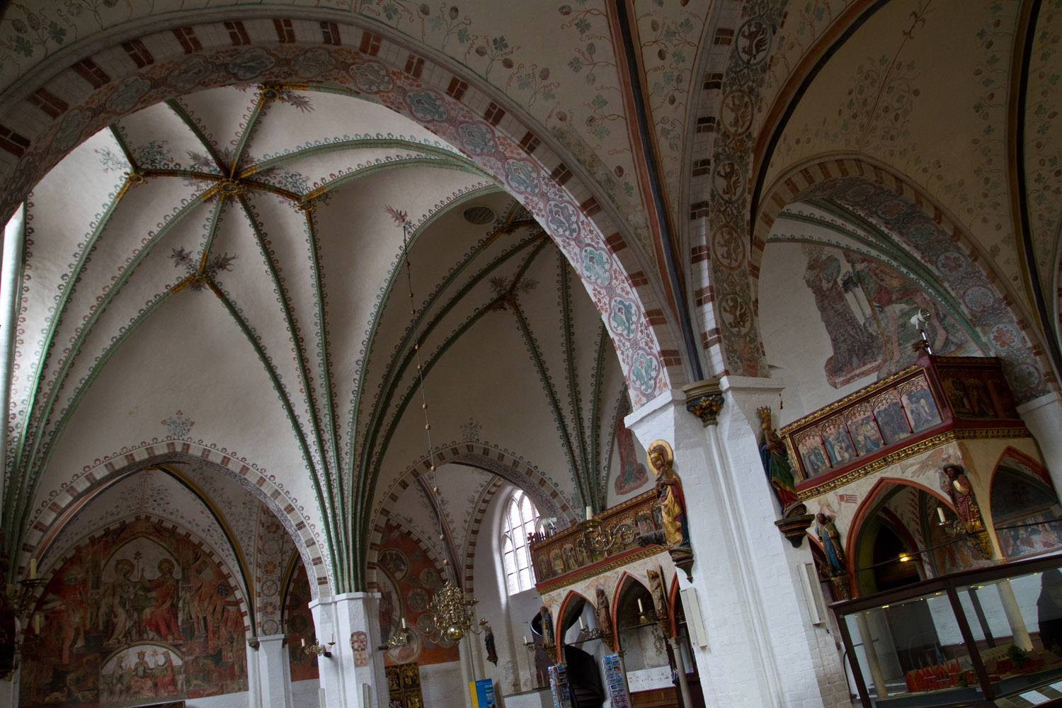 Interior del Hospital del Espíritu Santo, Lübeck, Alemania