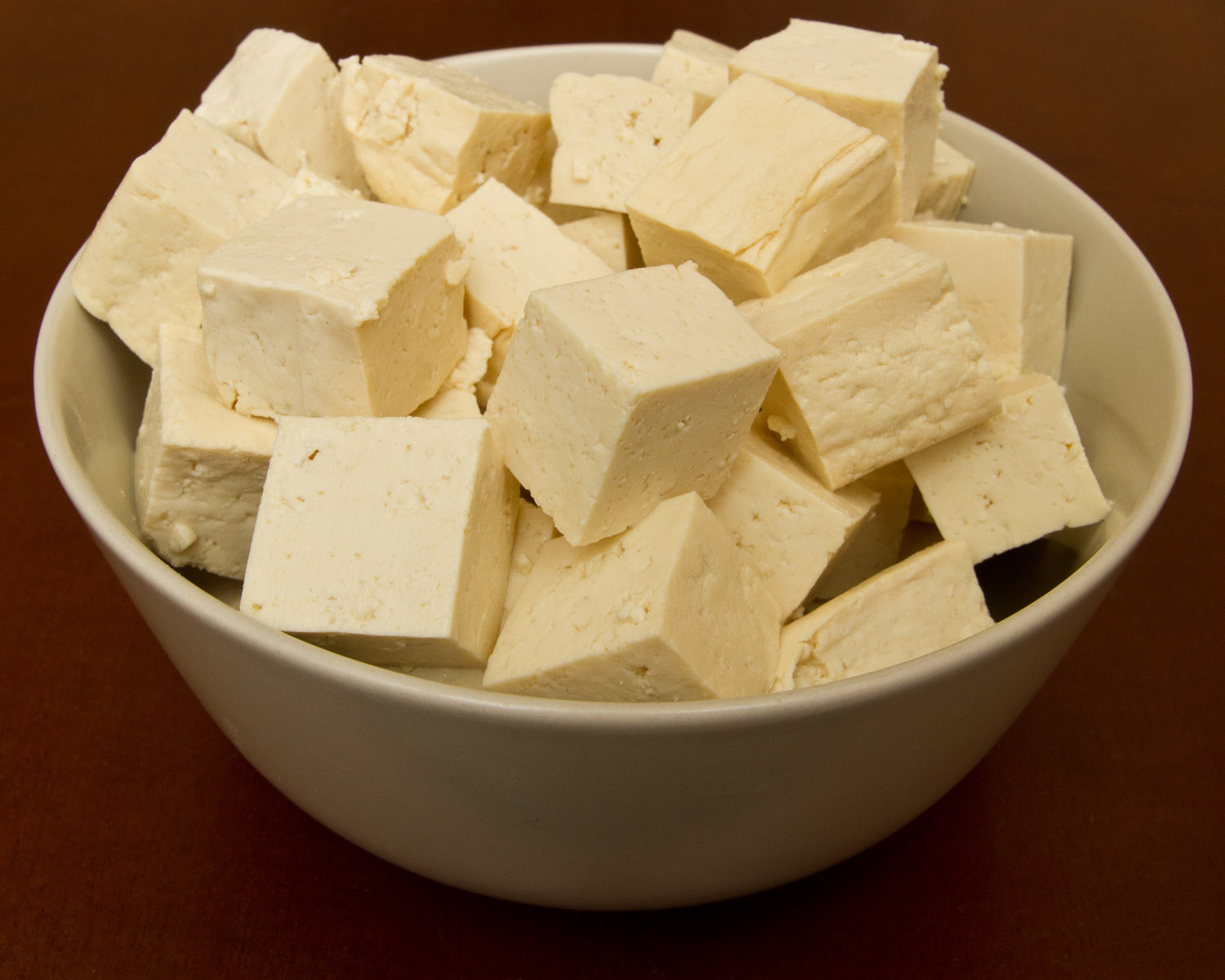 Tofu en dados