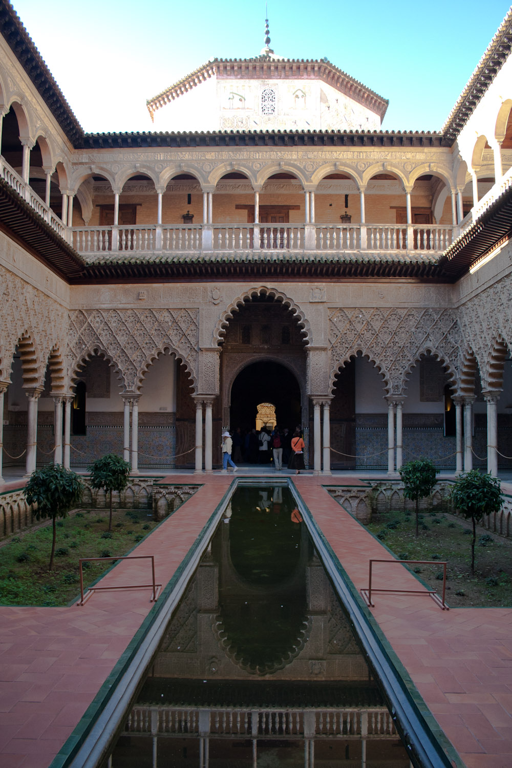 Patio de las Doncellas, Alcázar de Sevilla, España