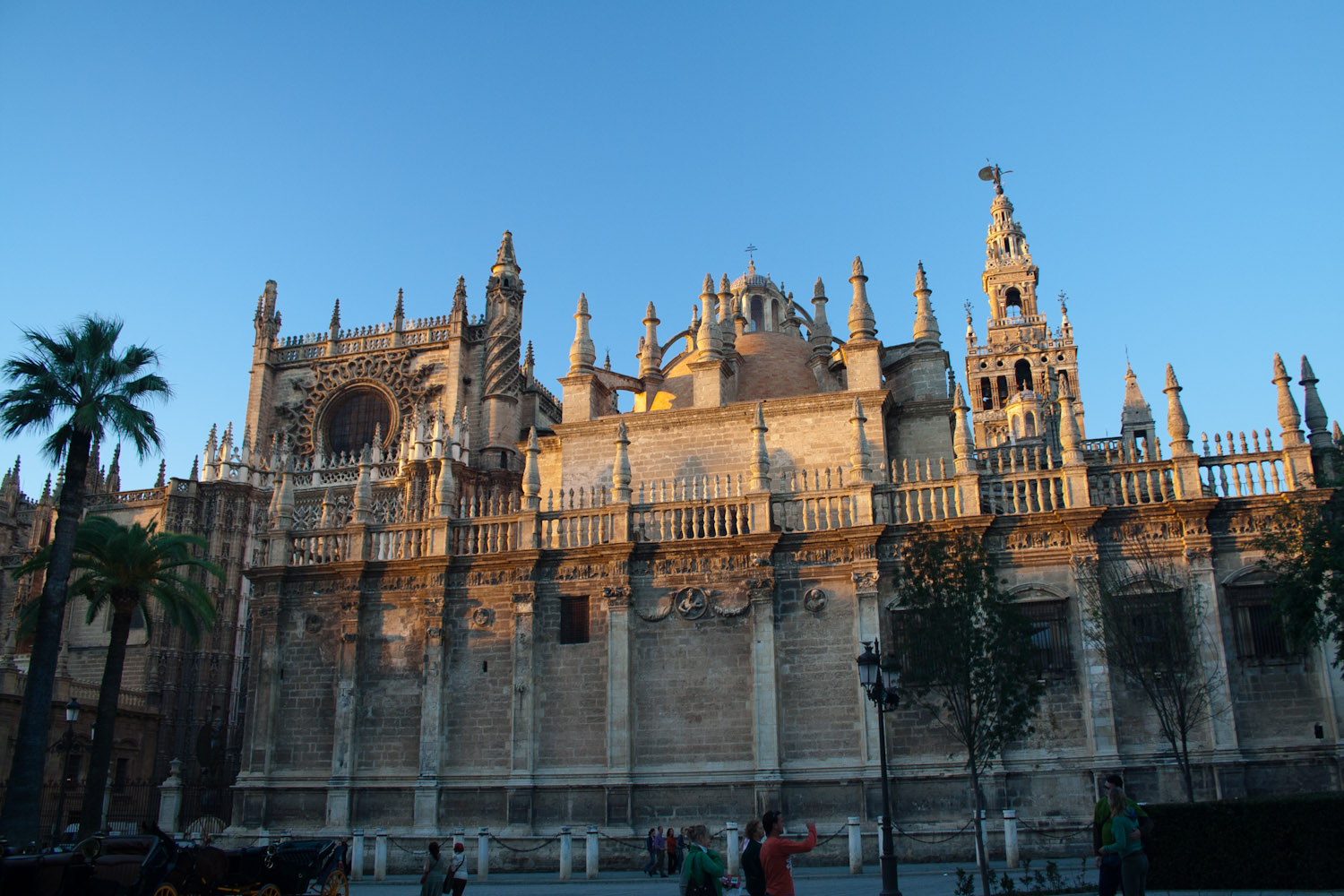 Exterior de la Catedral de Sevilla, España