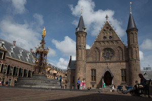 Binnenhof, la sede del gobierno de los Países Bajos en La Haya