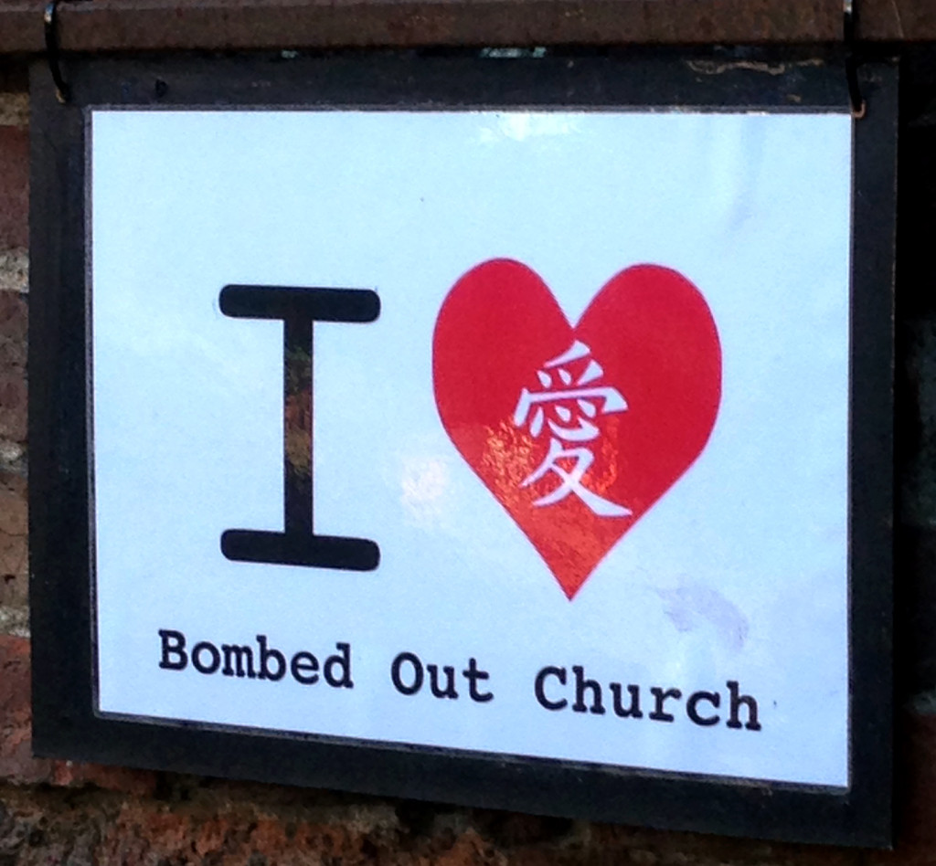 I love the Bombed out Church