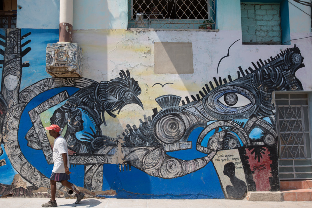 Arte callejero cubano