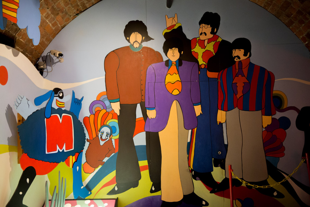 Los Beatles para Yellow Submarine