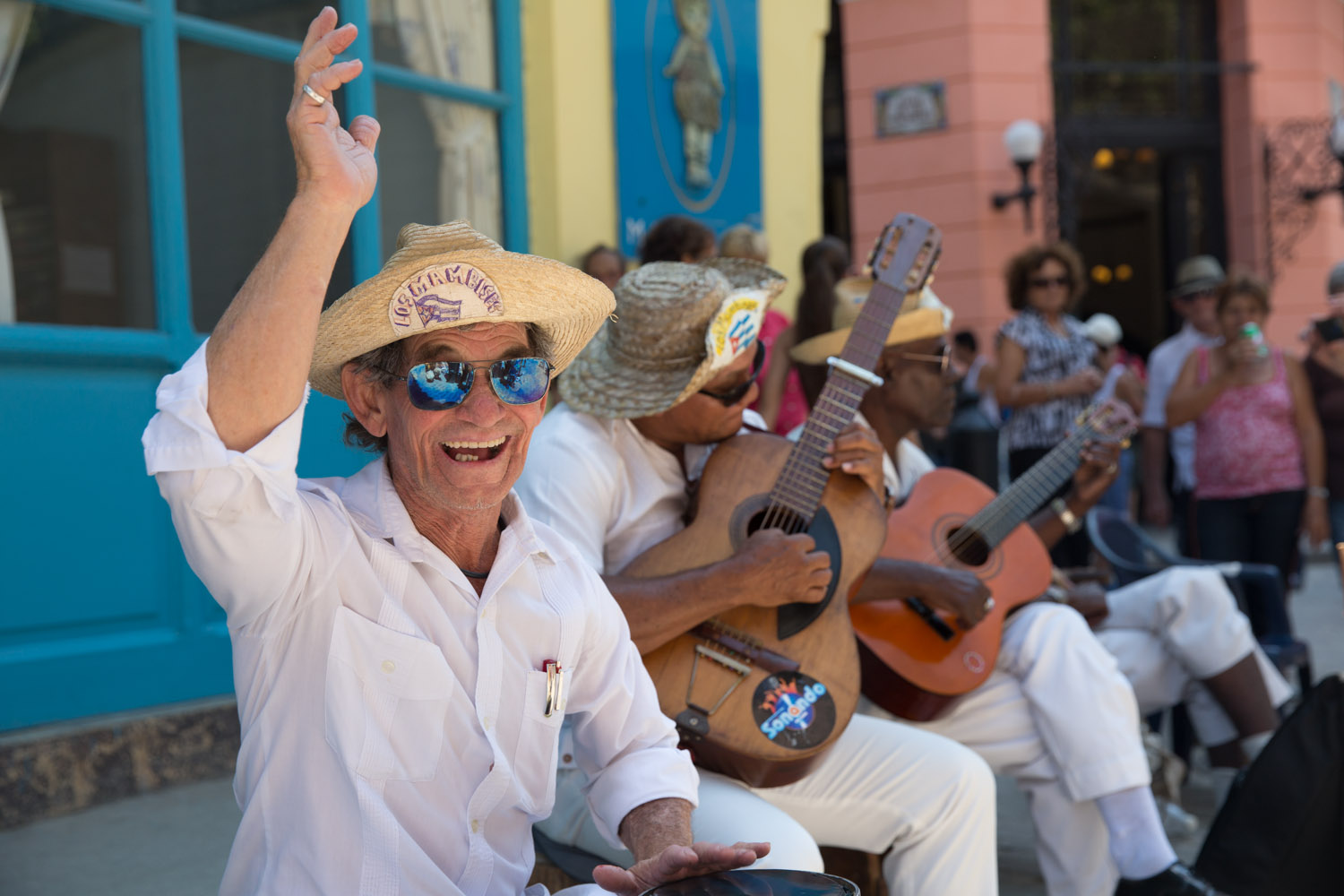 Músicos en La Habana Vieja, Cuba
