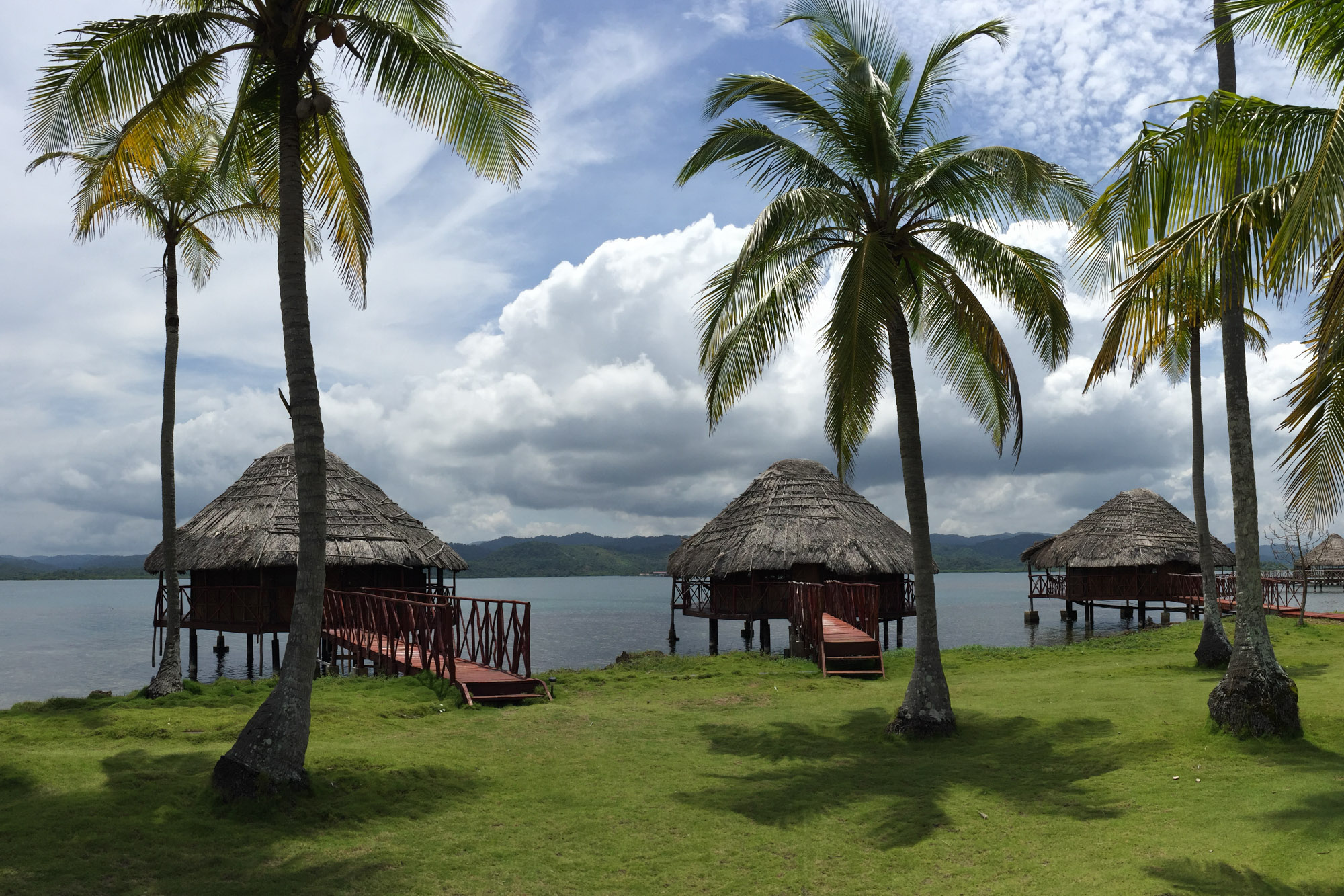 Palafitos en Yandup Island Lodge, archipiélago de Guna Yala, Panamá