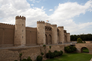 Palacio de la Aljafería, Zaragoza, España