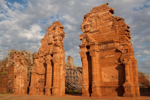 Ruinas de la reducción jesuita de San Ignacio Miní, Argentina