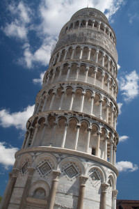 Torre inclinada de Pisa, Italia