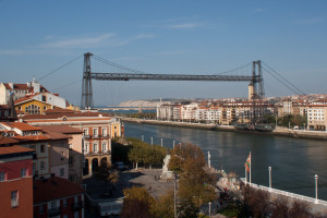 Puente de Vizcaya, Bilbao, España