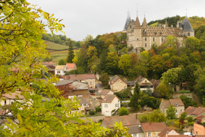 Castillo de La Rochepot, Francia