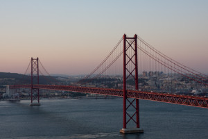 Puente 25 de Abril, Lisboa, Portugal