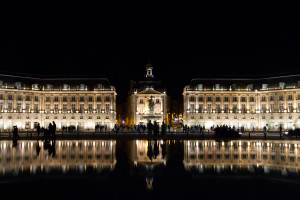 Plaza de la Bolsa, Burdeos, Francia