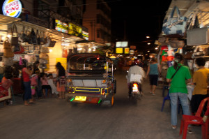 Mercado nocturno, Chiang Mai, Tailandia