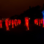 Fête des lumières 2011 de Lyon, Francia: "Le mythe de la Tête d'Or" en el Parc de la Tête d'Or