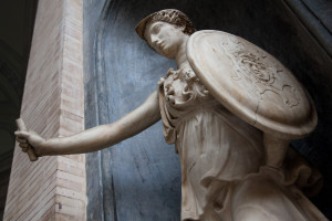 Estatua de Atenea en los Museos Vaticanos, Ciudad del Vaticano