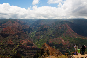 El cañón Waimea, en la isla de Kauai, Hawaii, EE.UU.
