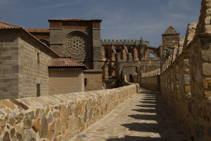 Catedral y murallas de Ávila, España
