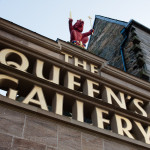 The Queen's Gallery en el Palacio de Holyrood, Edimburgo, Escocia, Reino Unido