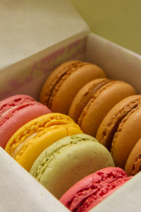 Macarons de la repostería La Durée, París, Francia