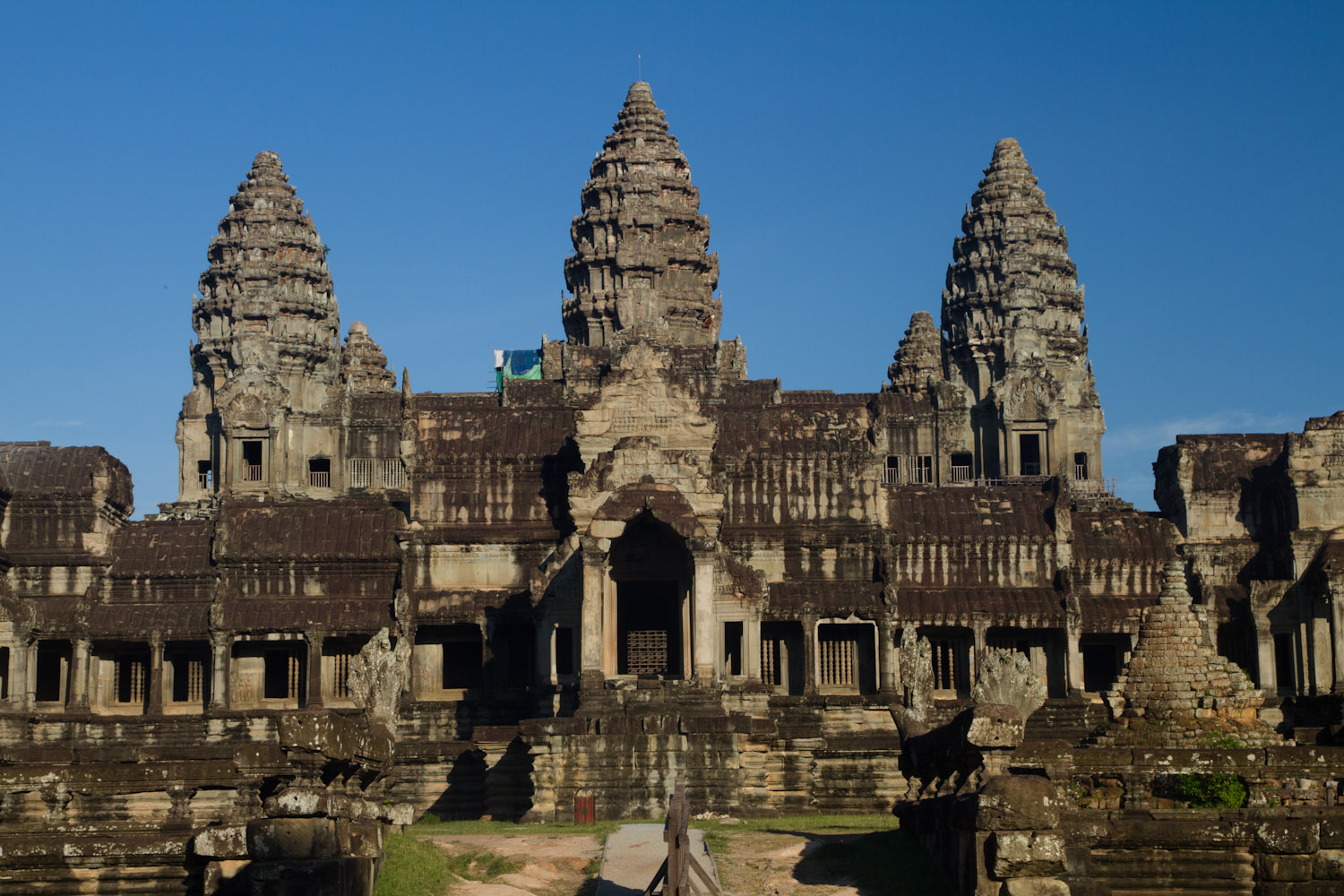 Parte posterior de Angkor Wat, Siem Riep, Camboya