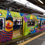 Tren a Universal Studios en Osaka, Japón