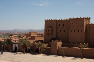La kasbah de Uarzazate, Marruecos