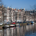 Arquitectura y canales, Ámsterdam, Países Bajos
