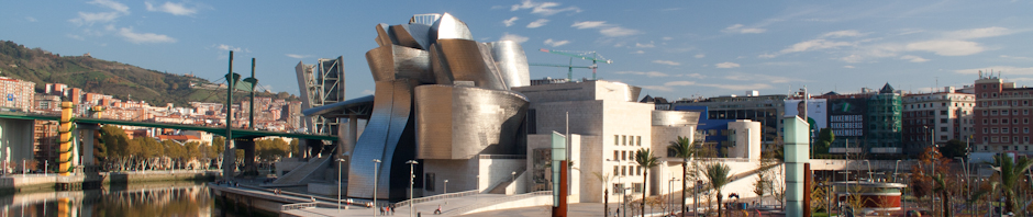 El Museo Guggenheim de Bilbao, obra de Frank Gehry