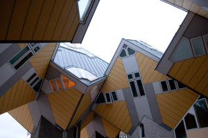 Cube Houses, Rotterdam, Países Bajos