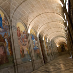 Claustro del Monasterio Real de San Lorenzo de El Escorial, España