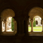 Claustro de la Abadía de Fontenay, Marmagne, Francia