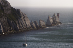 The Needles, Isla de Wight, Reino Unido