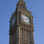 El reloj de las Casas del Parlamento de Londres, hogar del Big Ben, Reino Unido