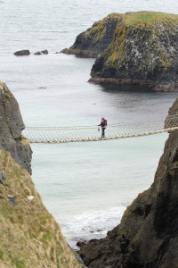 Puente de Carrick-a-Rede, Causeway Coast, Irlanda del Norte