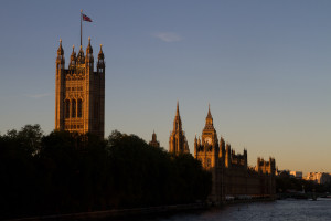 Palacio de Westminster o Casas del Parlamento, Londres, Inglaterra