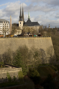 Plaza de la Constitución y Catedral de Luxemburgo, Luxemburgo