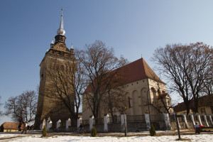 Iglesia fortificada de Saschiz, Rumanía