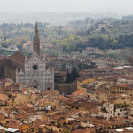 Barrio y basílica de la Santa Croce, Florencia, Italia