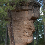 La cara de hombre, Ciudad Encantada, Cuenca, España