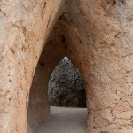 La puerta del convento, Ciudad Encantada, Cuenca, España