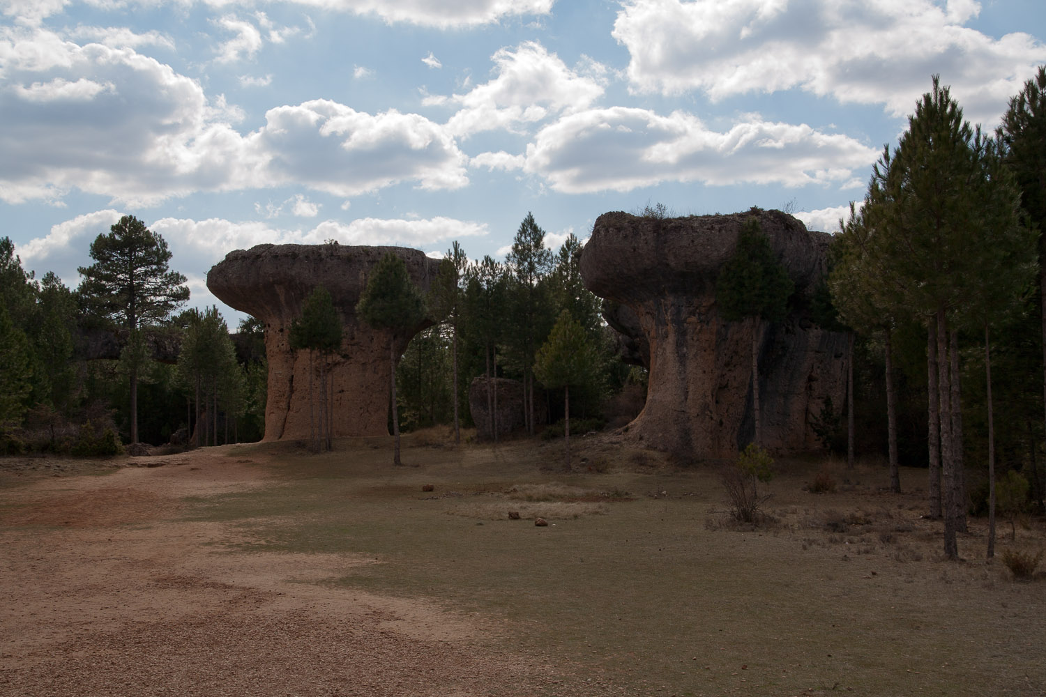 Los champiñones, Ciudad Encantada, Cuenca, España