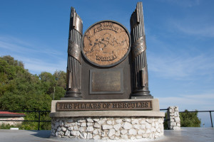 Monumentos a las columnas de Hércules, Gibraltar