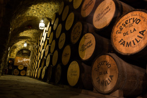 La cava de la reserva de la familia de José Cuervo, Tequila, México