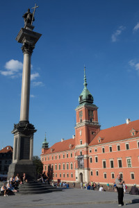 Palacio Real y Columna de Segismundo, Varsovia, Polonia