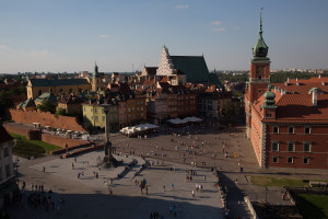 Plaza del Palacio Real, Varsovia, Polonia