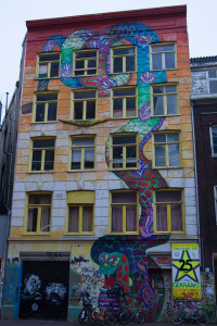 Arte callejero en Ámsterdam, Países Bajos