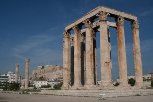 Templo de Zeus Olímpico, Atenas, Grecia