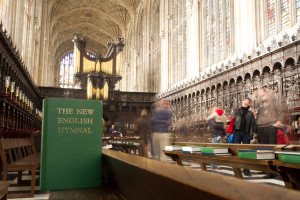 Coro de la capilla de King's College, Cambridge, Inglaterra